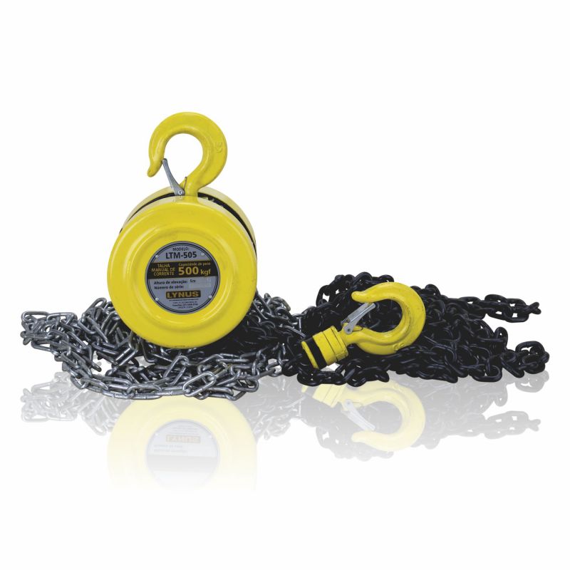 LTM-505 - TALHA MANUAL DE CORRENTE 500KG